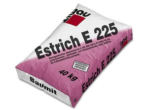 Baumit Estrich E 225 – suchy podkład